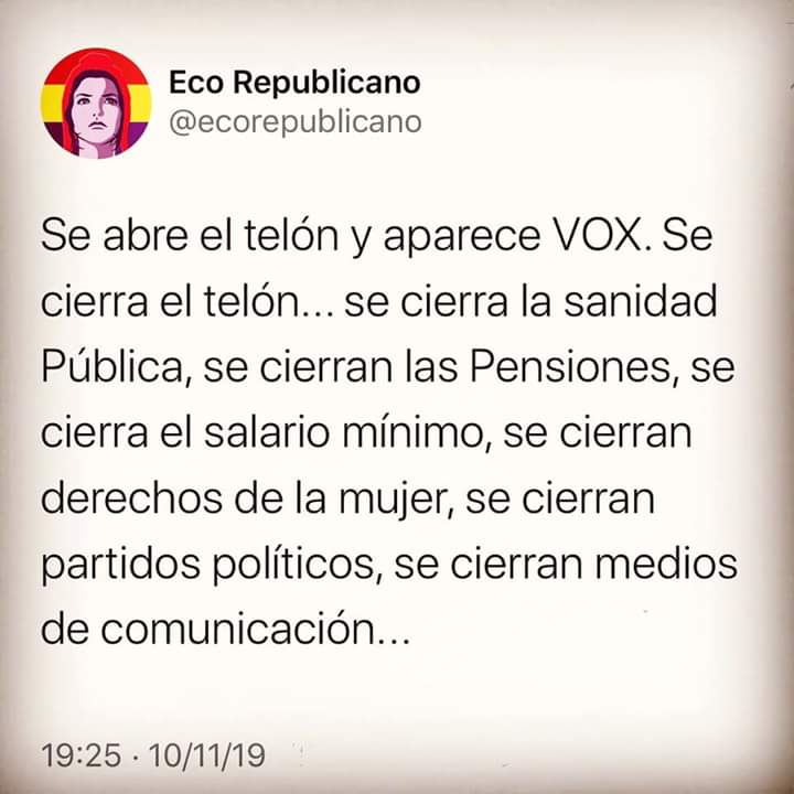 _melasudacrack's tweet photo. #eleccionesgenerales10N https://t.co/zuyUig7YFh