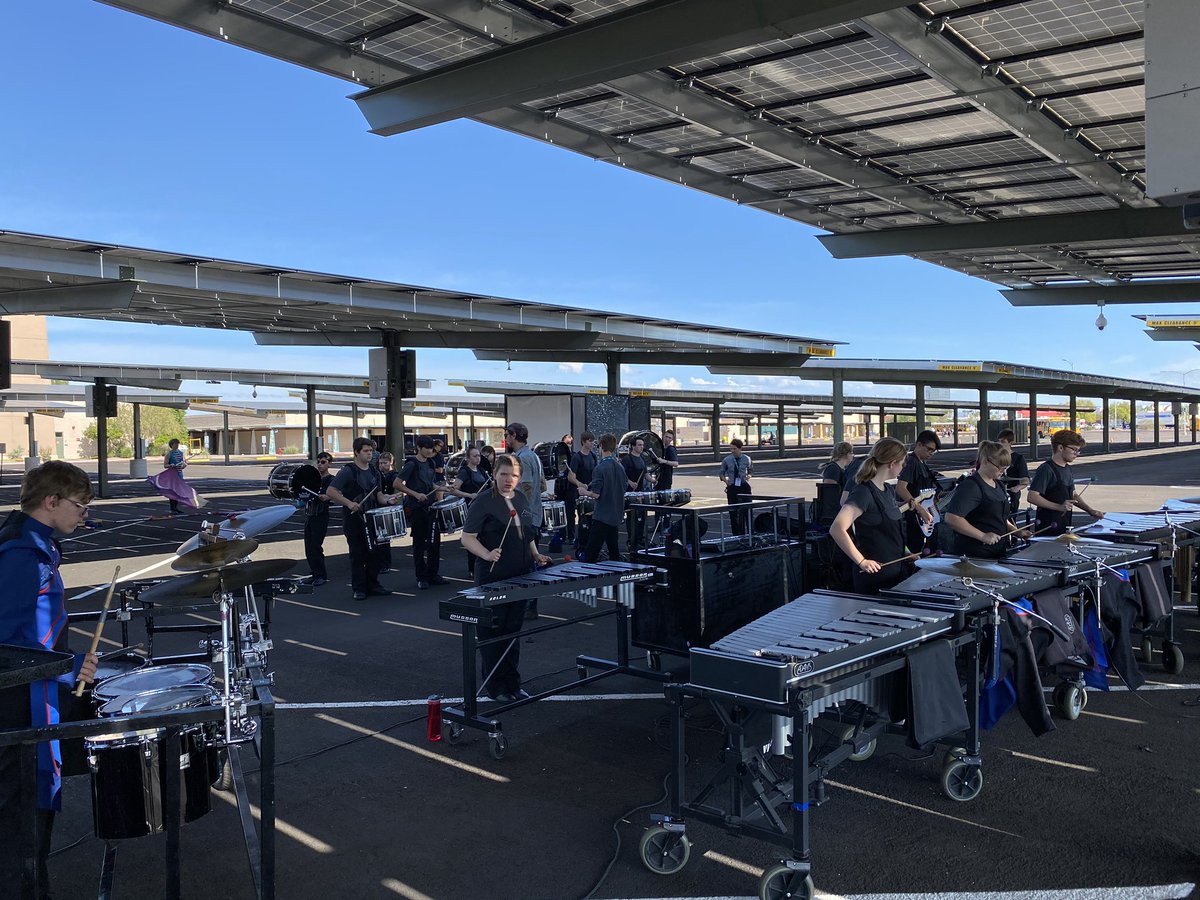 PHSBigBlueBand's tweet photo. Today’s the day. AZMBA Grand Championships. You earned this, you deserve this. Show the world who PHS is. Good luck today!  #azmba #Champion https://t.co/ScR1eBllKG