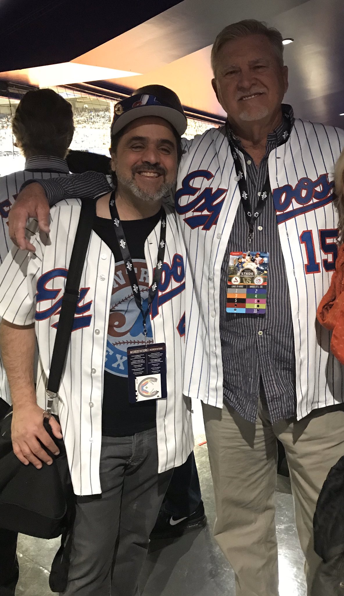 Happy birthday to Larry Parrish, our guest 2018 