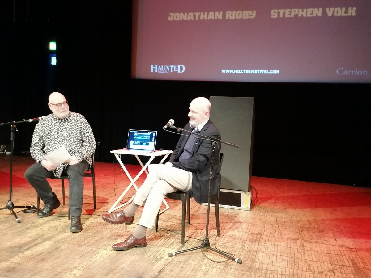 James Downs (@james_al_downs) on Twitter photo And now we're enjoying a delightfully edifying conversation between <a href="/Stevevolkwriter/">Stephen Volk</a> and Jonathan Rigby about the Hammer masterpiece "The Hound of the Baskervilles" <a href="/FilmHell/">Hell Tor Film Festival</a> And now we're enjoying a delightfully edifying conversation between <a href="/Stevevolkwriter/">Stephen Volk</a> and Jonathan Rigby about the Hammer masterpiece "The Hound of the Baskervilles" <a href="/FilmHell/">Hell Tor Film Festival</a>