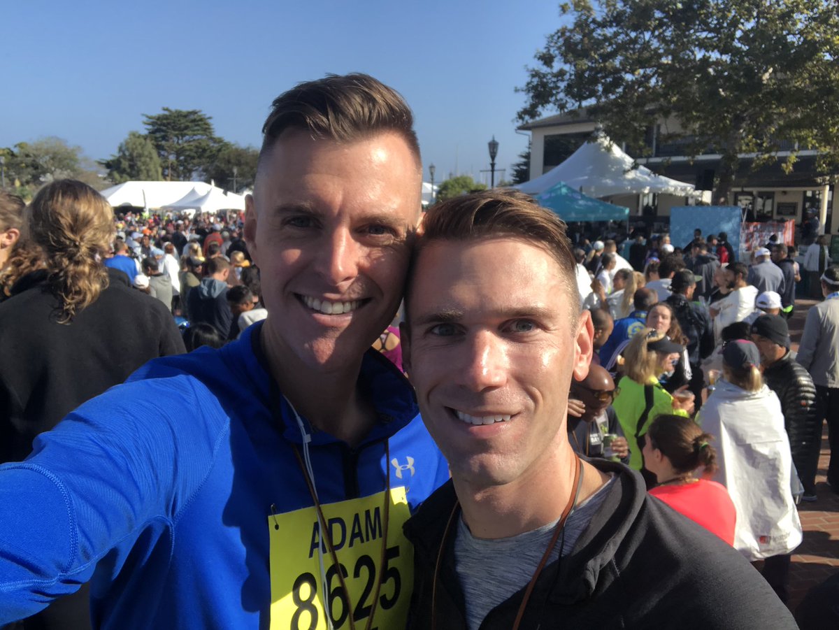 AdamSwinney's tweet photo. First Cali race behind me. Starting to feel like home. #montereybayhalf https://t.co/orjEbuOIDt