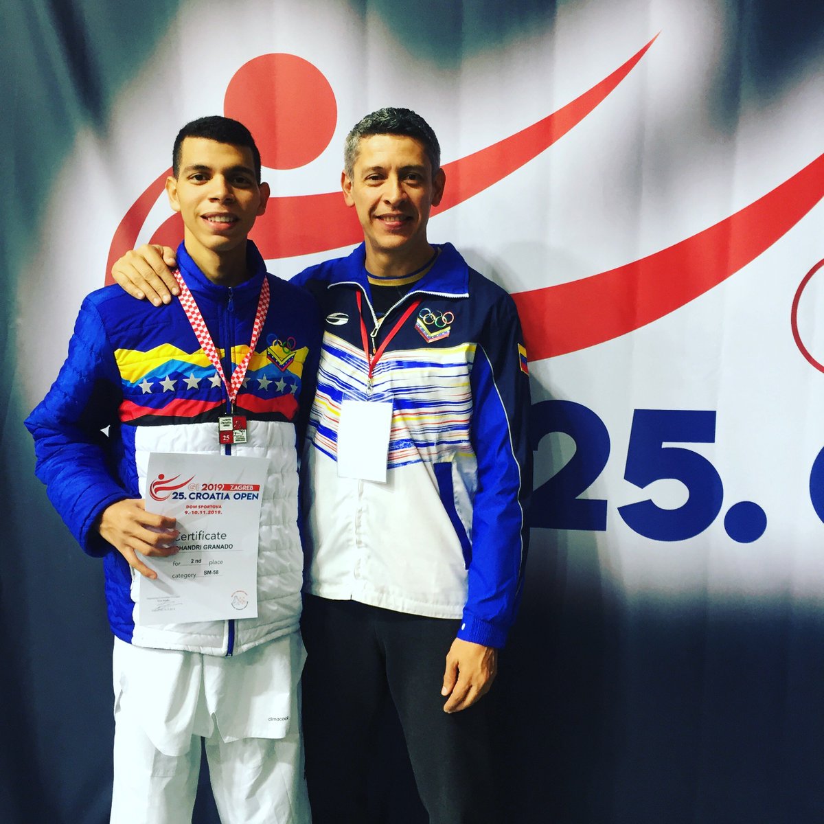 tkdnoguera's tweet photo. @yohandrigranado, medalla de 🥈, en los 58kg, Open de Croacia 2019 G1.  Congrats
#taekwondopoomsae
#taekwondotraining
#taekwondoo
#taekwondolove
#taekwondoe
#NogueraTaekwondoCenter https://t.co/9IqVK4zvYK