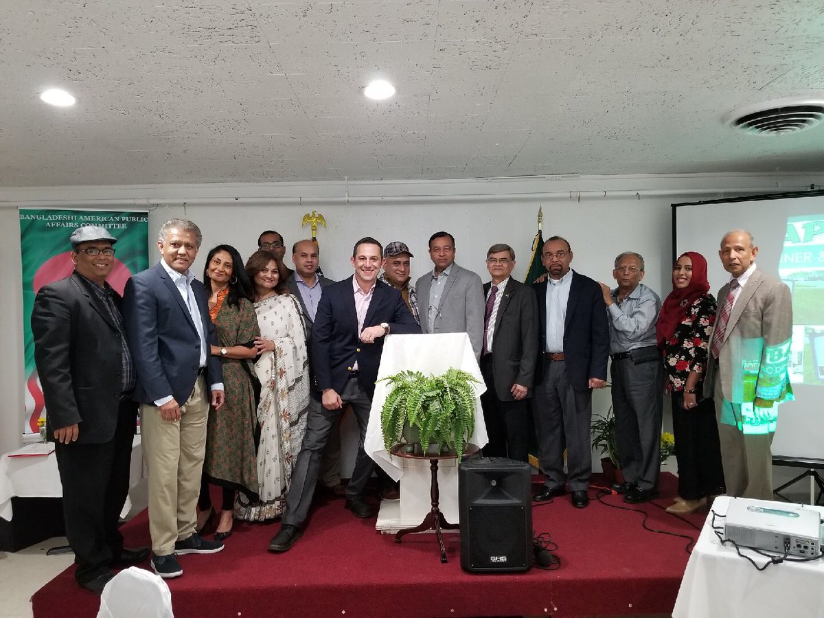 AndyMeisnerOC's tweet photo. Standing with Ehsan Taqbeem and my dear friends at BAPAC, the Bangladeshi American Public Affairs Committee, which is leading the charge for a Complete Count for next year’s 2020 Census! Also awesome work on entrepreneurship, community policing and inclusion! #BAPAC https://t.co/cFm3XXuPAZ