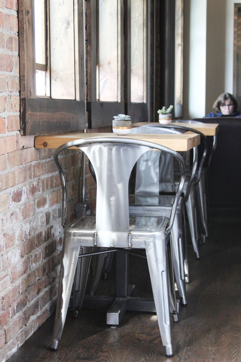 Sundays are for side seating. We just made that up, but these two tops do look pretty inviting- eh?