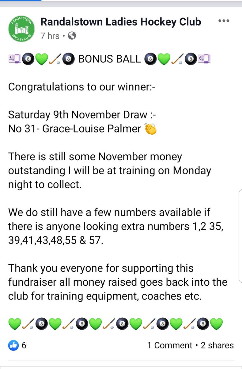 Get involved and support the club! Drop us a dm if you like any of the remaining numbers #BleedGreen #OurClub #RLHC