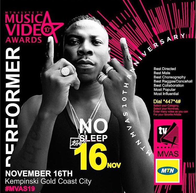 official4SYTETV's tweet image. Mad Settings on Saturday🔥🔥 1GAD @stonebwoyb coming thruuu #MVAs19 

Red carpet: 4pm