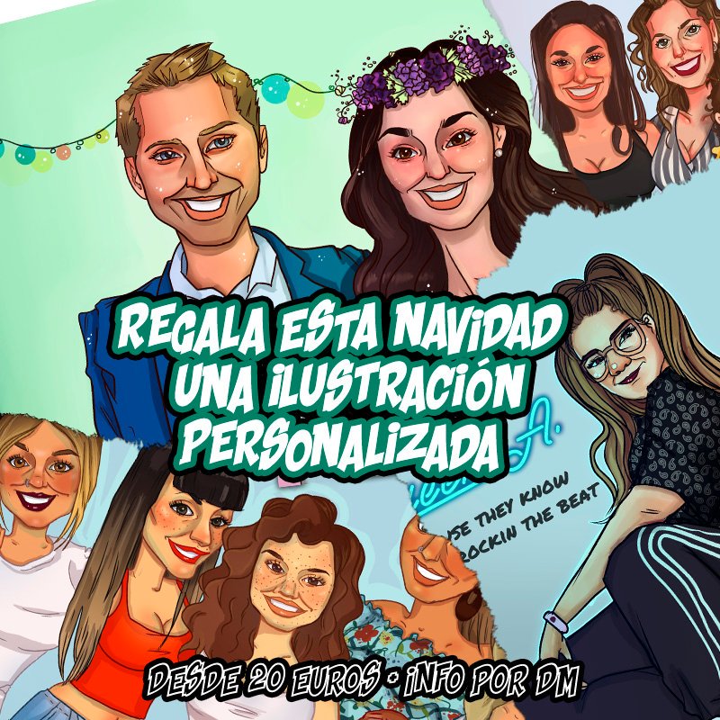 byta's tweet photo. ¡TENGO LOS ENCARGOS ABIERTOS PARA NAVIDAD! MÁS INFO POR DM // COMMISSIONS OPEN FOR XMAS! DM FOR MORE INFO https://t.co/EqPm9wHUhq