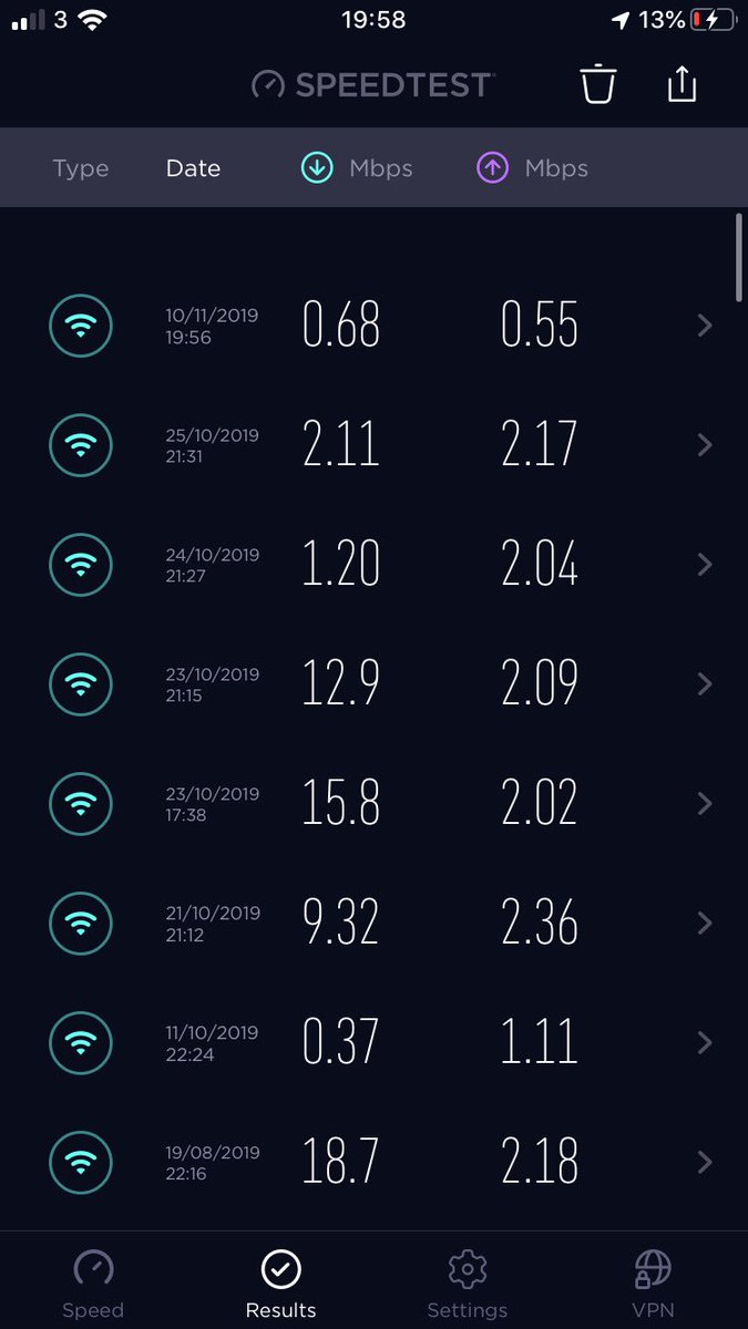 lisarus21945456's tweet photo. ⁦@TalkTalk⁩ continuously low speeds - can’t even watch a catch up show £30 a month https://t.co/2TN08cvfqd