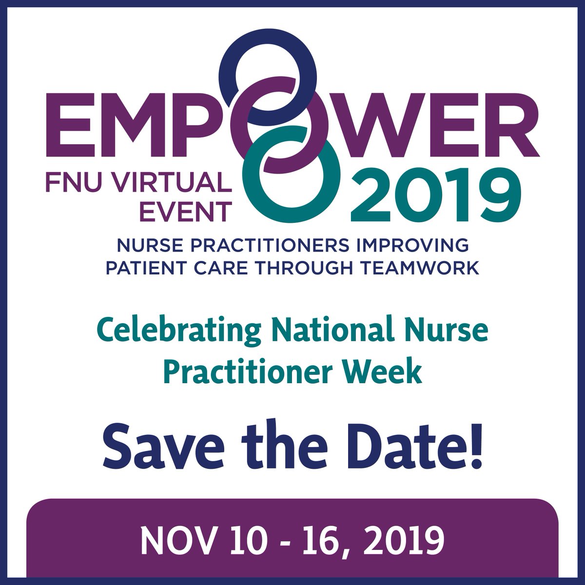 FrontierNursing's tweet photo. Today kicks off National Nurse Practitioner Week! This week, hear from outstanding speakers and participate in two FREE continuing education (CE) sessions. It's not too late to sign up at https://t.co/WwprjuDcj4. #NPWeek #NPsLead #FNUAnswertheCall #FNUEmpower https://t.co/2MIxZ7bD4n