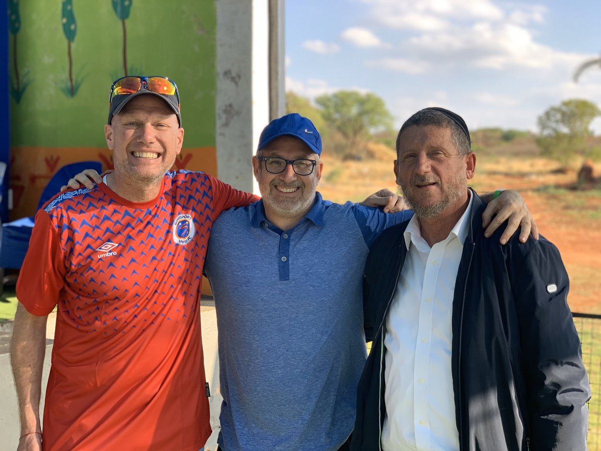 legacyfndation's tweet photo. @Ramacitysa with @SuperSportFC celebrating the victories is important it gives us a chance to appreciate life https://t.co/NjjZvATYpe
