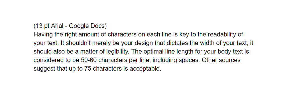 When I'm writing in Docs on PC, I like to bump up the magnification of the browser to 125% so the text looks a little smoother. Whether that actually helps my writing, I don't know...I just hate looking at the text less.