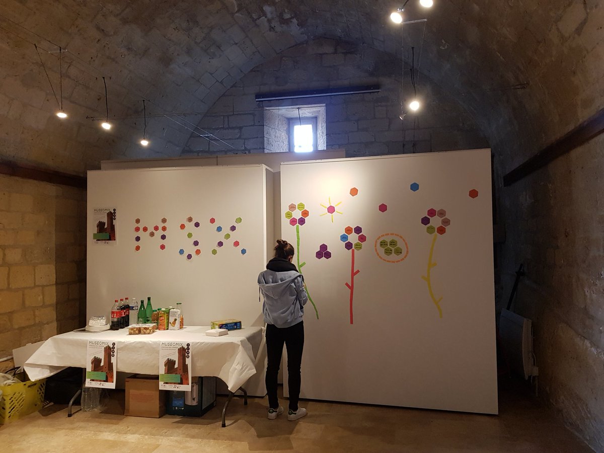 LisaLaborieB's tweet photo. Un grand MERCI à tous les muséomixeurs, les partenaires et toute l'équipe orga @SudMix !!!
Des prototypes et une ambiance au top @ChateauEmperi !
Et le public au rendez-vous...
Que rêver de mieux ?
#Museomix2019 
#wearemuseomix 
#peoplemakesmuseum https://t.co/nW3ezQ6whG