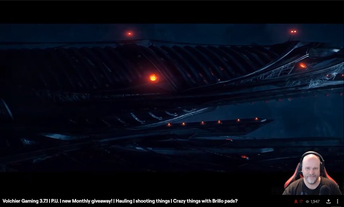 TheVanduul's tweet photo. #StarCitizen I received Intel from my sources on terra that the human streamer @volchier is studying our fleet of ships. We have an eye on you #weakhumans. And you have lots to learn about the Driller. Everything in due time. https://t.co/BXhfSDHfMo