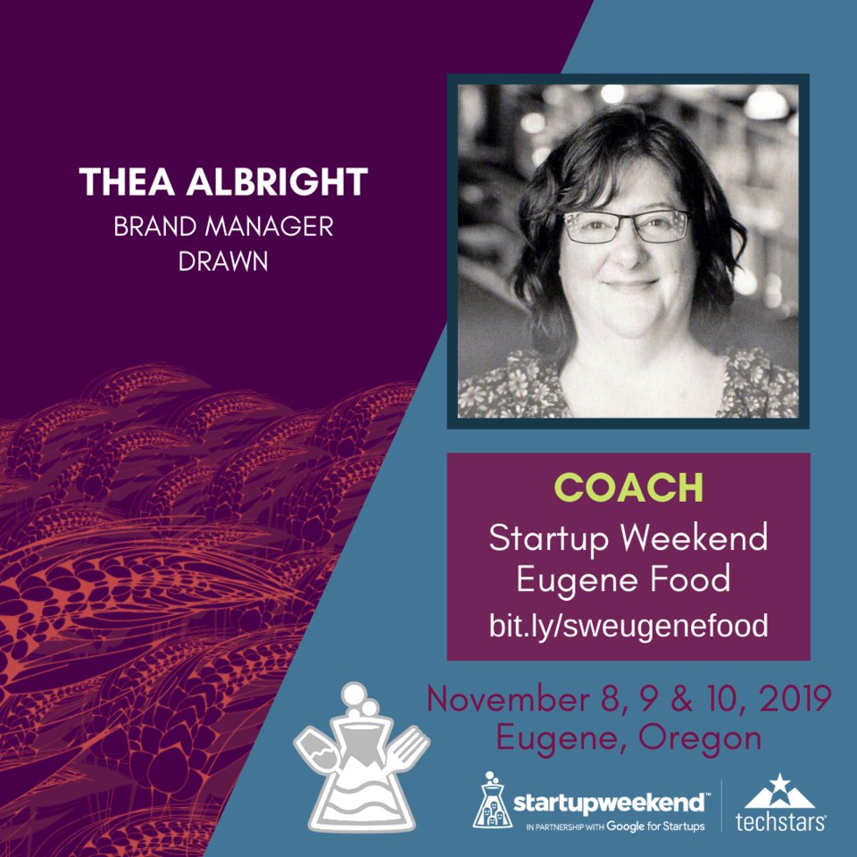 Thea Albright, another brand manager at @BeDrawn, is coaching our lucky participants this weekend. Thank you Thea!