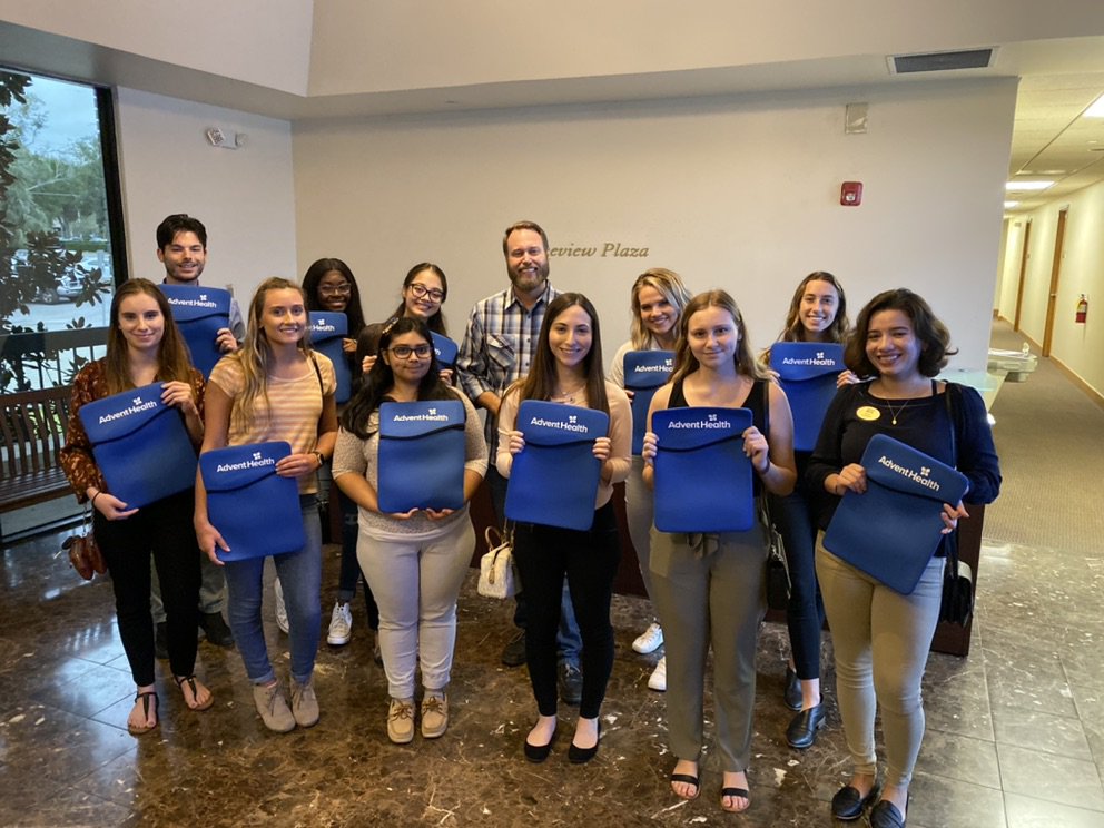 adclubucf's tweet photo. What a day! 👏 Thanks to @ccoutdoor and @AdventHealth  for having us yesterday. Our Ad peeps were amused by both dedicated companies and we can't wait to return for 🤩 another round.
#AdClubUCF https://t.co/kvHkwU0kab