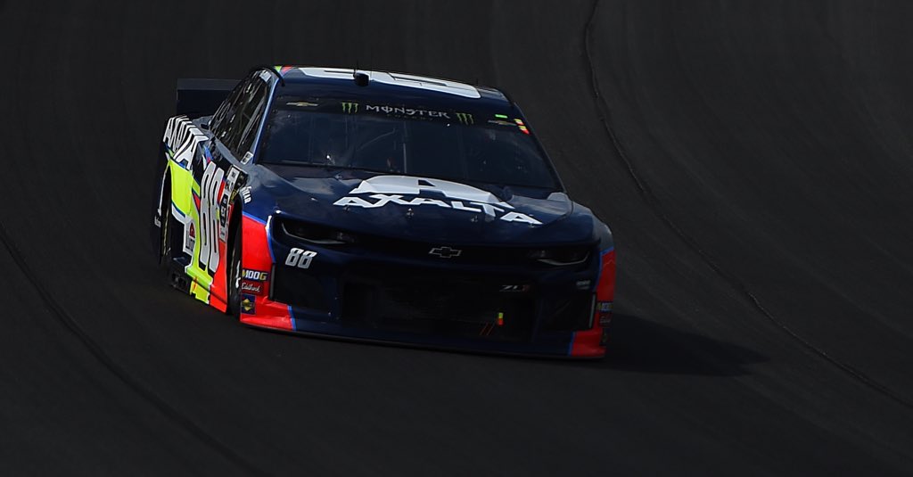 Stage 1 ☑️   

@AlexBowman88 finishes 22nd in the @AxaltaRacing racing machine. #NW88Alex