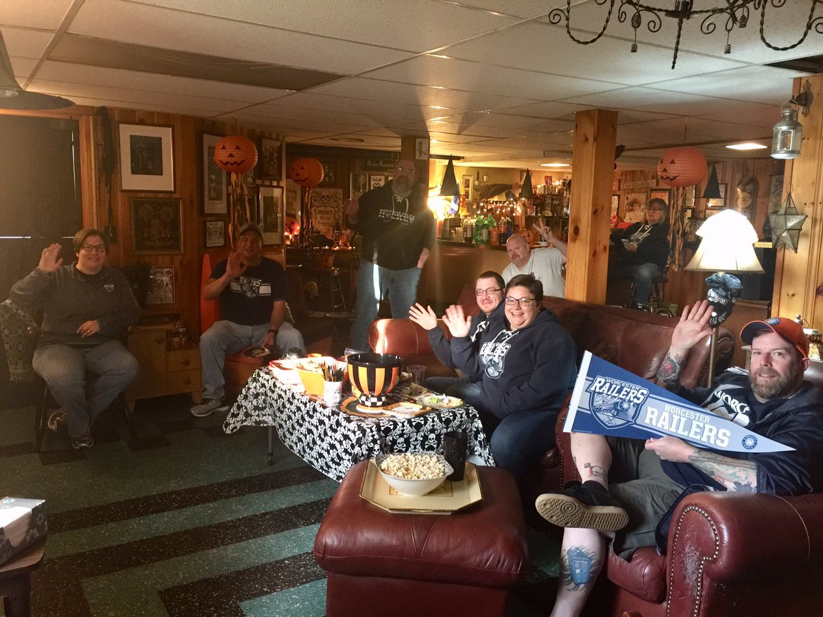 RailersBC's tweet photo. Hey @RailersHC - our crew is cheering you on from home!! Time to show them what y’all can do!! #dothisthing #allaboard #gorailers https://t.co/8YsyxH1D0X