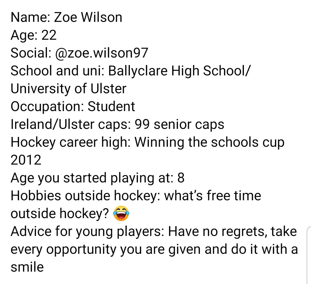 Our player/manager/superstar <a href="/zoe_wilson97/">Zoe Wilson</a> #BleedGreen #OurClub #15 💚💚💚