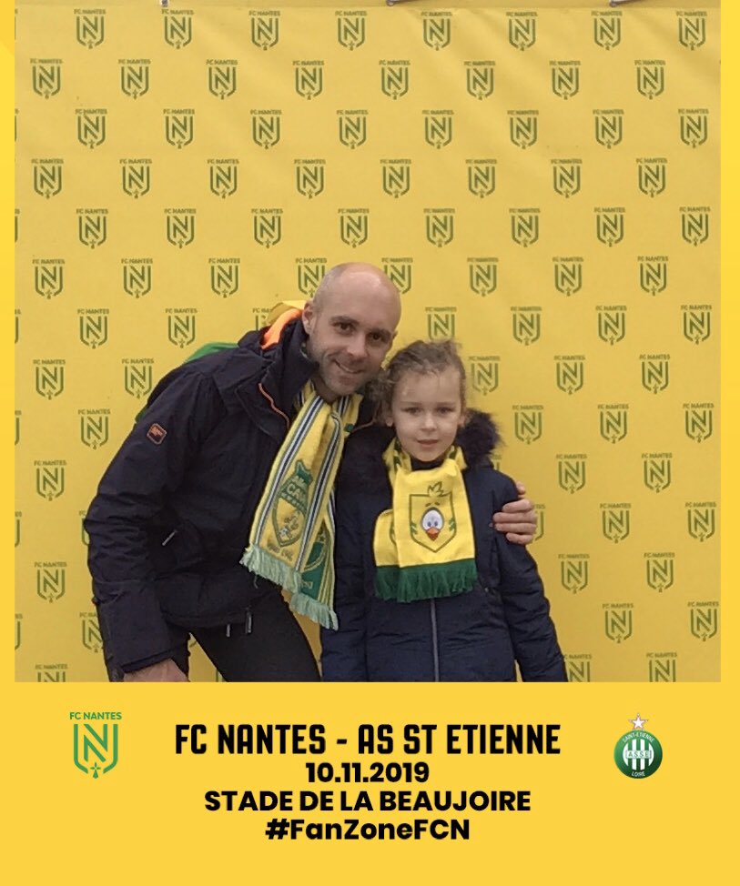 Hervioc's tweet photo. Un dimanche après midi à la Beaujoire 😊 #fanzonefcn https://t.co/3d58aWDAjV