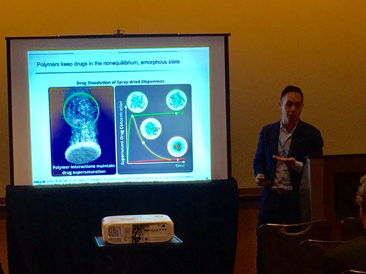 perrys_lab's tweet photo. @J_Ting1 kicking off the #2019AIChE meeting with an awesome #facultycandidate talk on polymer design! https://t.co/XZeSQ6GvCL