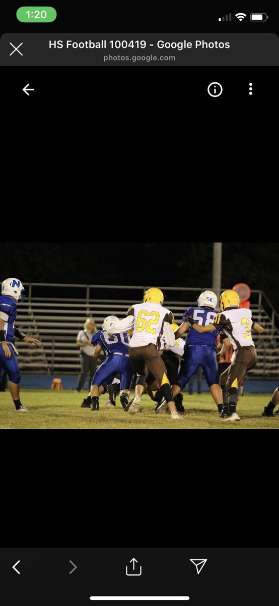 This football season has been a blessing. Thank you coaches, teammates and especially seniors for the ride🔥🙏🏻 Junior Season✅