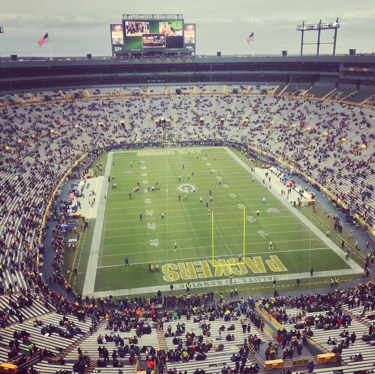 Let’s go Pack! #GetLoudLambeau