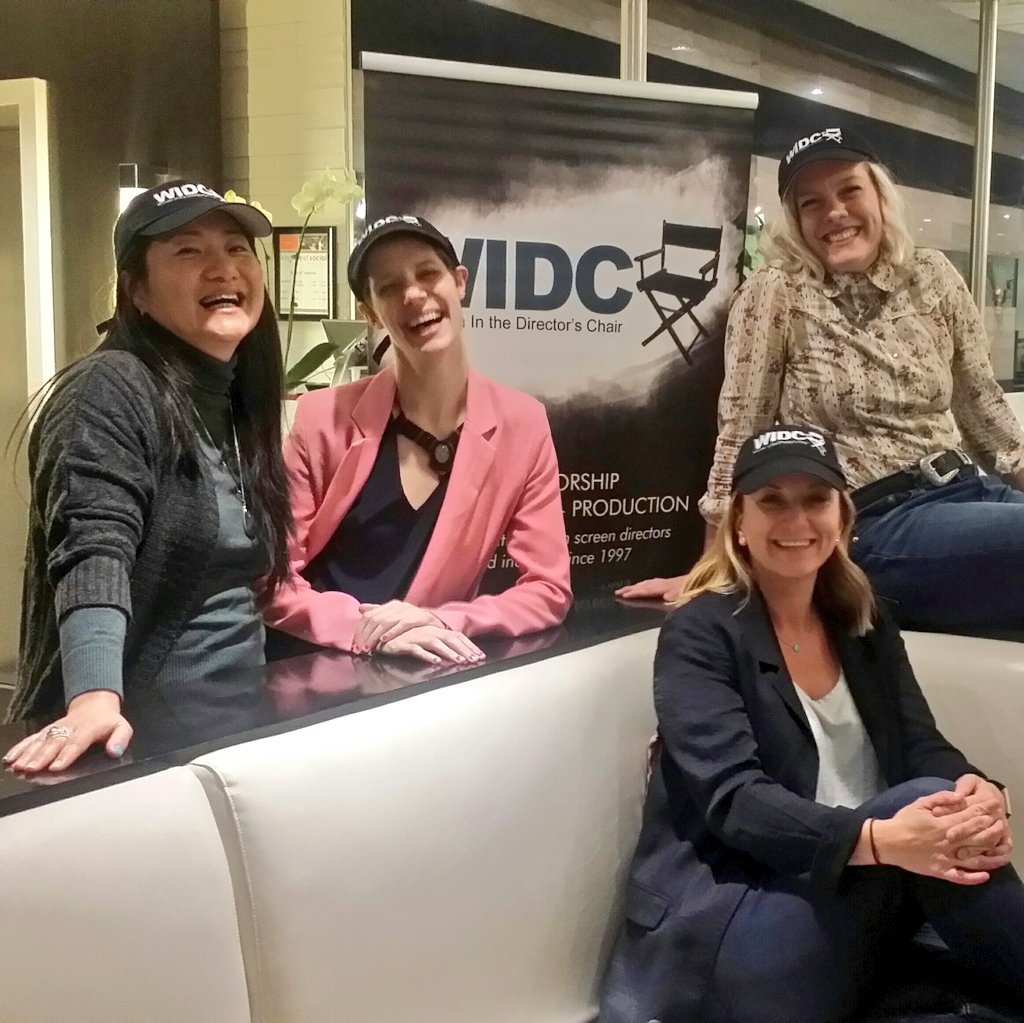 WIDC_ca's tweet photo. WRAPPED 》@WIDC_ca #CAM @FemaleEye 》4 awesome directors @LoraCampbell2 @ZhiMinHu3 @AshleaWessel #JessicaPetelle @Telefilm_Canada https://t.co/WjVhjYI4bx