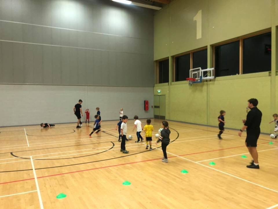 Fantastic start to the Minis first ever futsal training session. They all went away with smiles on their faces so that’s all we can ask for. #futsal #futsalforall