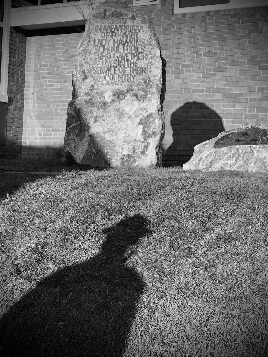 Tomorrow’s Remembrance Service will be outside so please don’t forget to bring a coat!