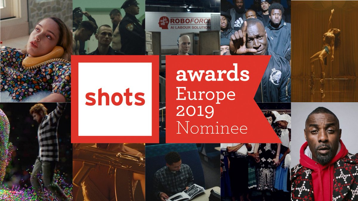 Shortlisted for Music Video of the Year is <a href="/BennySings/">Benny Sings</a> <a href="/CZAR_AMSTERDAM/">CZAR</a> <a href="/edsheeran/">Ed Sheeran HQ</a> <a href="/chancetherapper/">Chance The Rapper</a> @pnbrock <a href="/AtlanticRecords/">Atlantic Records</a> #Editors <a href="/friend_london/">FRIEND</a> <a href="/FKAtwigs/">FKA twigs</a> #ObjectandAnimal <a href="/idlesband/">I D L E S</a> <a href="/pulsefilms/">Pulse Films</a> #Leningrad #shotsAwards

Get your ticket now at shotsawards.com