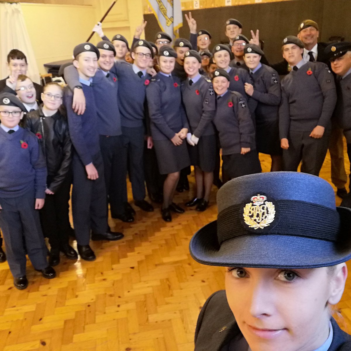 So proud of the cadets of <a href="/2357Goole/">2357 Goole ATC</a> today. As said during the service "You are the future, and a fine future it will be". To those that we are remembering today and always, from the bottom of our hearts, thank you ❤️ 
#WeWillRememberThem #Remembrance <a href="/ComdtAC/">Commandant RAF Air Cadets</a> <a href="/AirCadetsNorth/">North Region - RAF Air Cadets</a>