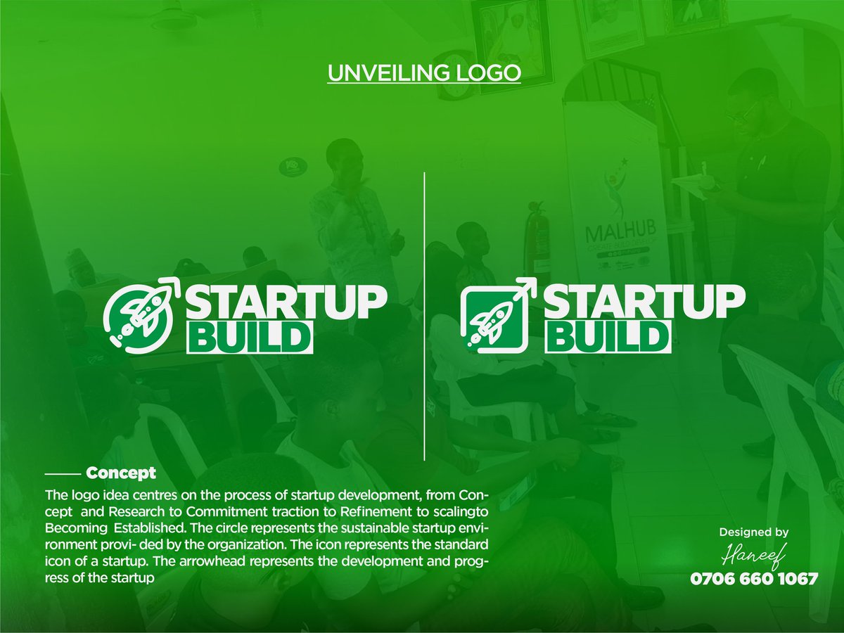 kwarabuild's tweet image. Unveiling Logo for Startup Build...

Beautifully designed by Haneef Bakare, Kwarabuild Product designer.

#startupBuild #kwarabuild