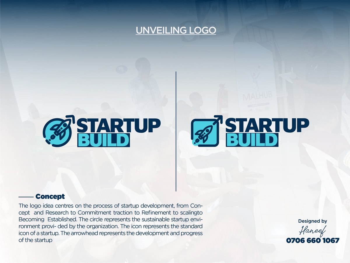 kwarabuild's tweet image. Unveiling Logo for Startup Build...

Beautifully designed by Haneef Bakare, Kwarabuild Product designer.

#startupBuild #kwarabuild