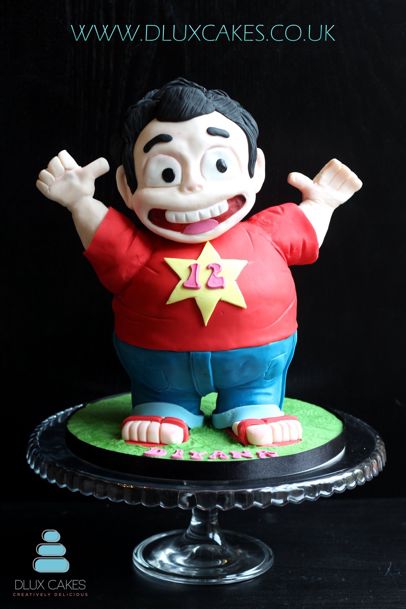 Dluxcakes on X: "Looking for birthday cakes with the WOW factor? Our personalised &amp; bespoke birthday cakes always cause jaws to drop. 3D Steven Universe cake. #stevenuniversecake #3dcake #handmadecaketopper #persanolisedcake #handmadecake ...