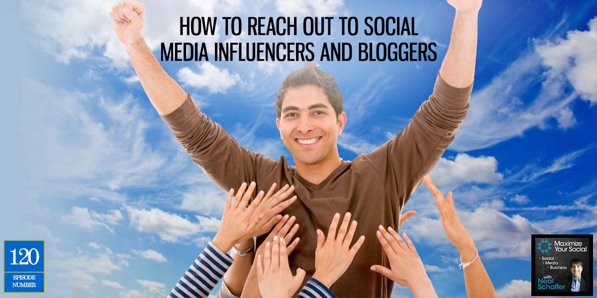 NealSchaffer's tweet photo. How to Reach Out to Social Media Influencers and Bloggers - Podcast Ep. 120 #influencer #marketing https://t.co/iDSE2apXkt https://t.co/OytvURjbhq