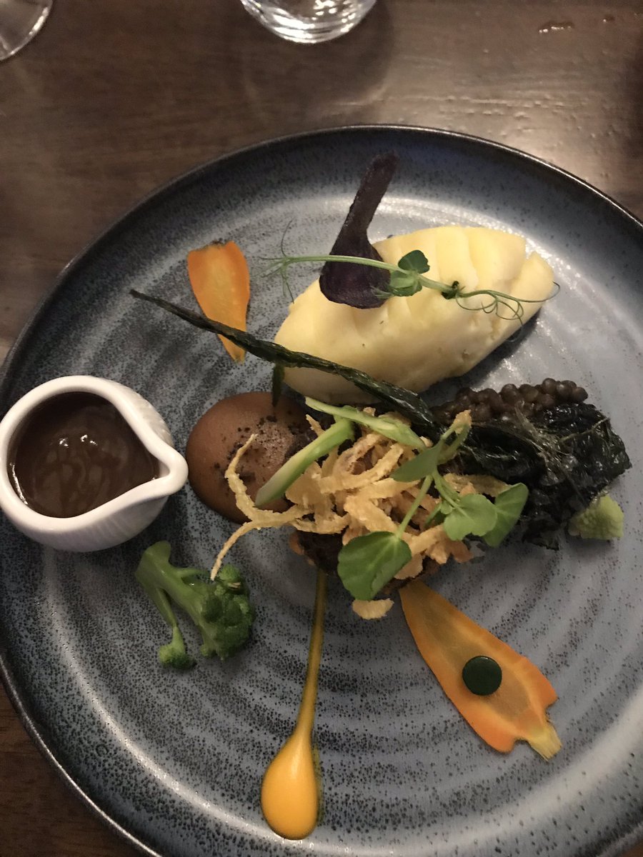 Stunning Sunday lunch at Chapter V in the Moy. #chapter5  #beefcheeks