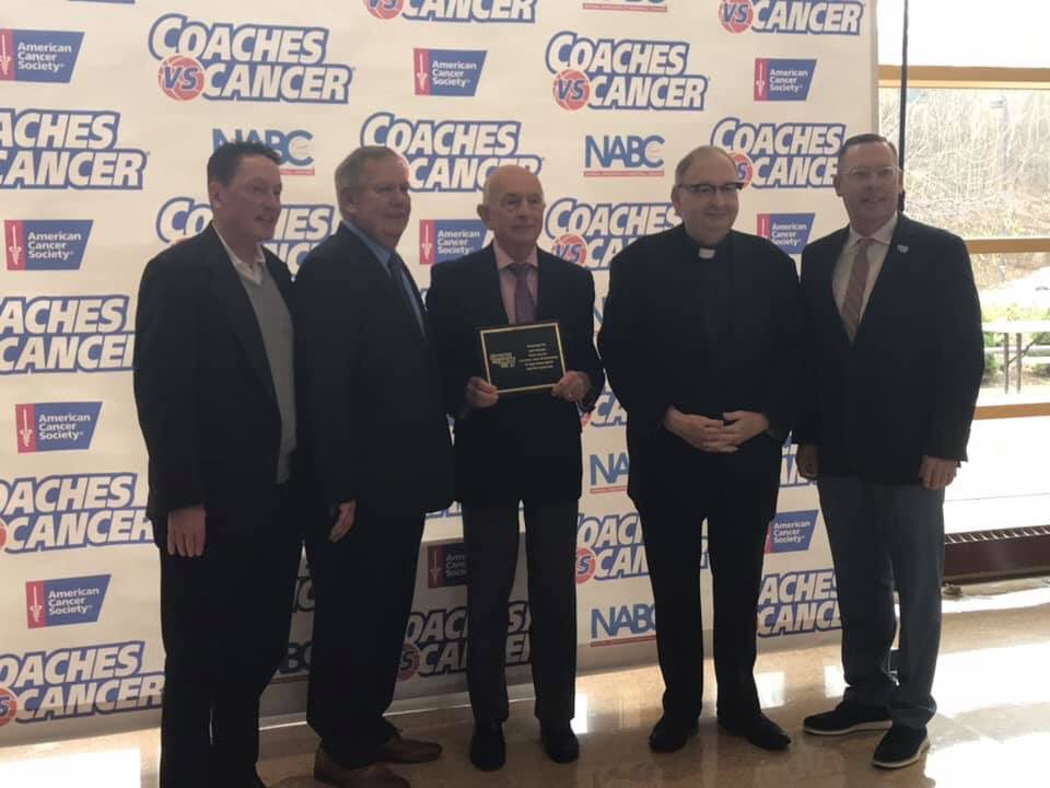 CoachKettelKC's tweet photo. Thank you to everyone who came out to our 12th Annual CvC Tip-Off Breakfast. #crushcancer #nepacvc @CoachesvsCancer https://t.co/YjU0Nwjppp