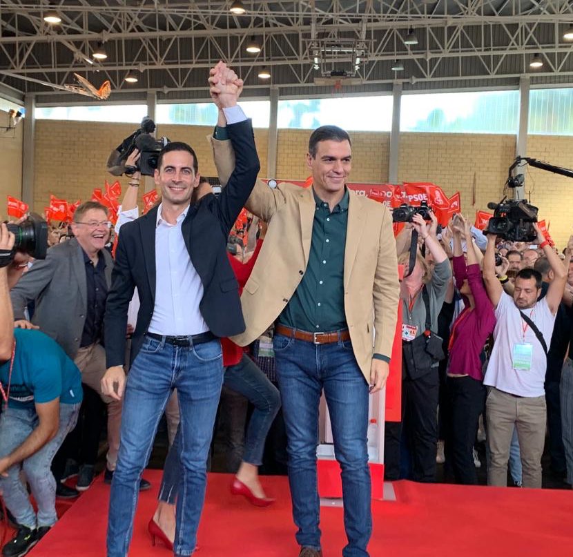 CarlosFBielsa's tweet photo. ❤️El PSOE gana las Elecciones Generales en Mislata con el 33% de los votos y mejorando los resultados del 28A. Muchas gracias por vuestro apoyo #AhoraSi #AhoraPedro #AhoraGobierno #AhoraPSOE🌹 https://t.co/KOaWXzZl4A