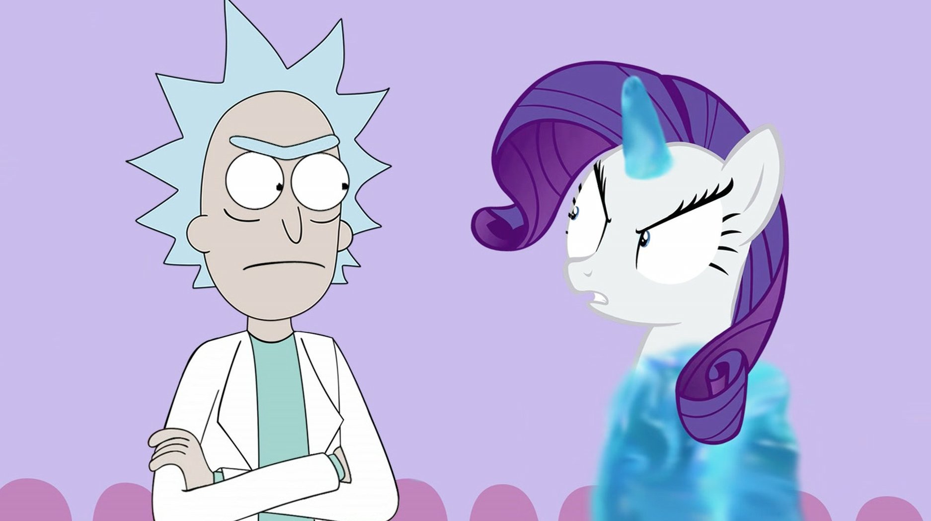 mlp rick and morty