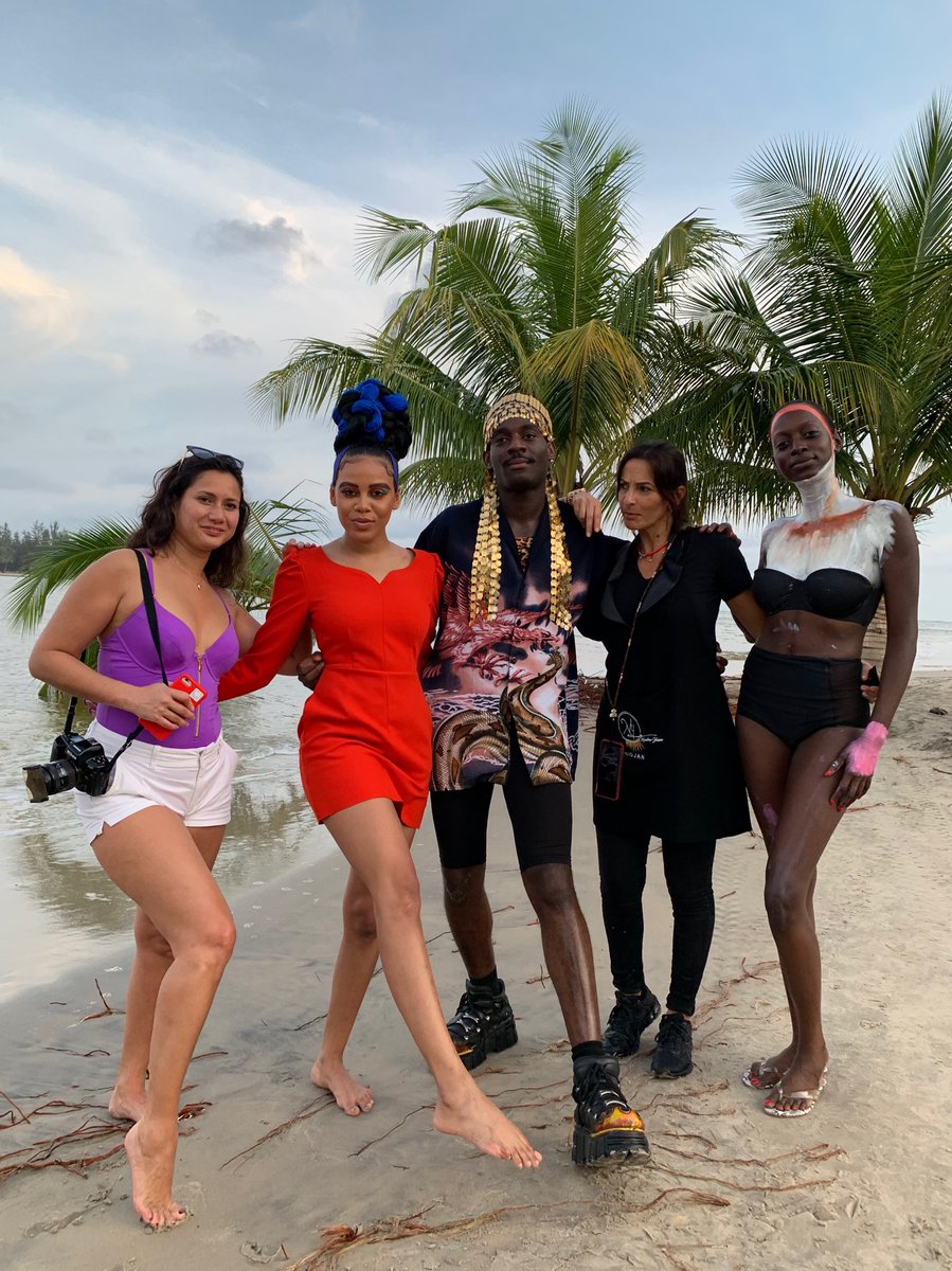 ShoMadjozi's tweet photo. Just had an amazing shoot in Abidjan 🇨🇮 with Louis Phillipe De Gagoue for Nikkou mag 💫 can’t wait for the pictures https://t.co/ax96zlTp3L