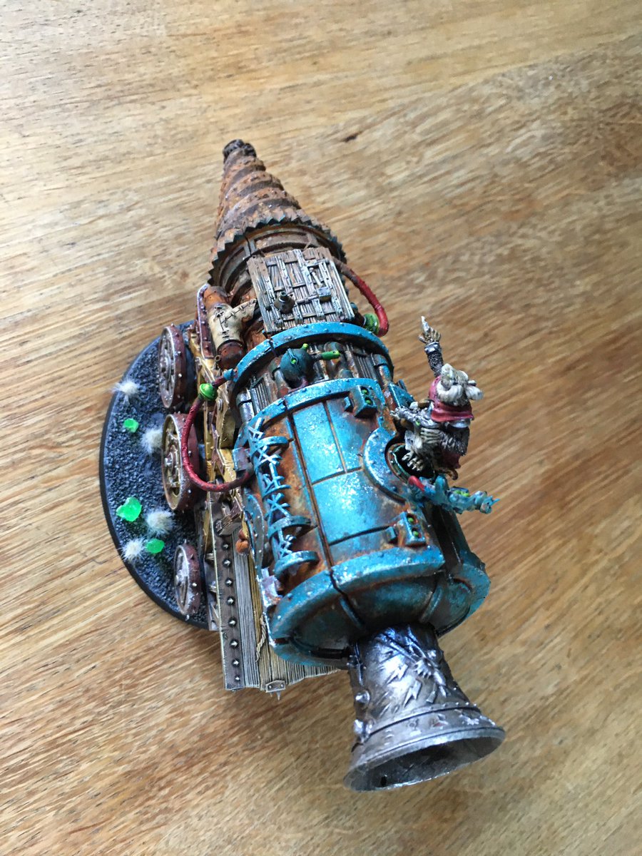 tinracersteve's tweet photo. Skitterclaw with be using his vault drill this coming weekend at Warhammer world. (Acting as screaming bell) https://t.co/Epni4vK4kj