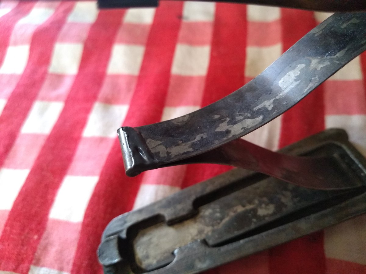 AnimeFan_2013's tweet photo. Earlier this year, I found out that the magazine spring of my Arisaka was broken & just like 2 days ago, I repaired it with JB Weld (I've already fixed a few things with this good stuff, including my Marisa figure)
#guns #firearms #2a #gunsmith #gunsmithing #arisaka #type38 https://t.co/7uVAuIud7c