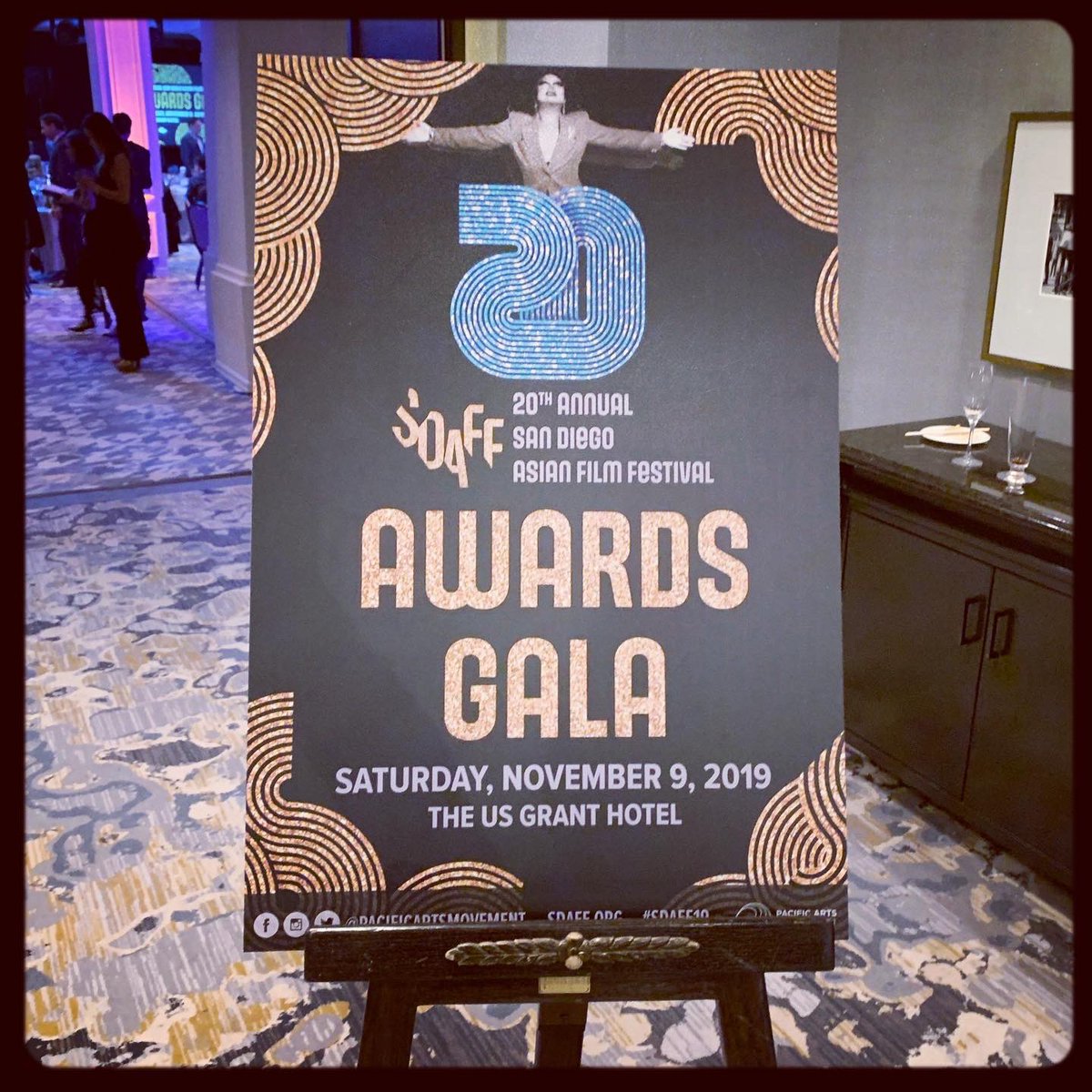 junecutter's tweet photo. Celebrated the 20th Anniversary of the San Diego Asian Film Festival with @PacArtsMovement at the US Grant last night ✨ #SDAFF #PacArts #API #AsianCinema #AsianAmericanFilms https://t.co/bav4Dp8oJc