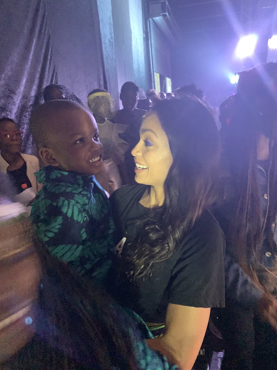 SRunsewe's tweet photo. I’m officially a momager. Soré walked the runway for @rosariodawson’s #studio189 at #gtbankfashionweekend2019. Thank you for having us 💕💕💕 https://t.co/OK2eYRYjxd
