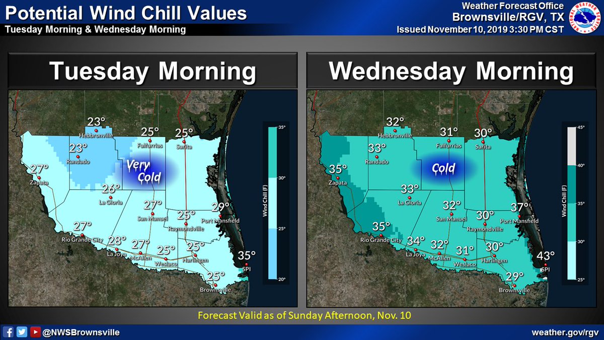 Just how cold will it get behind Monday evening's cold front? Here's a