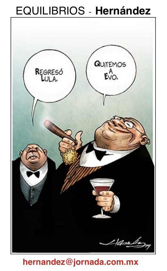 Se consumó el golpe en Bolivia, para que luego no anden minimizando los discursos golpistas de los militares mexicanos.