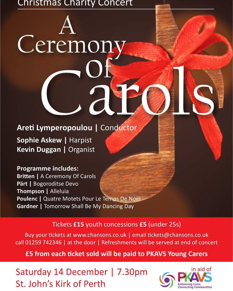 Getting very excited about my inaugural concert with <a href="/ChansonsChoir/">Chansons Perth</a> .. Come along for some beautiful festive music! #chansons #choralconcert #ChristmasMusic #britten #poulenc