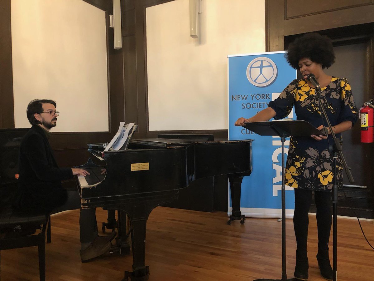 EthicalNYC's tweet photo. An engaging interview by leader Joe Chuman with author of "The Cult of Trump," Steven Hassan. Thank you @CultExpert for sharing your work and insights. It was accompanied by a wonderful performance by guest musician Bonita Oliver. #ethicalnyc #ethicalplatform #ethicalsundays https://t.co/TXjfGF89LT
