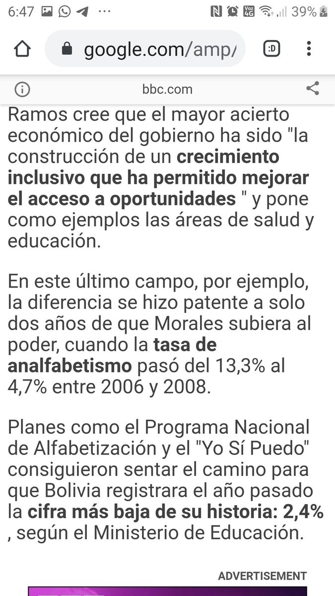 camilarenasc's tweet image. Contra esto fue el Golpe de Estado en Bolivia. No fue una 'defensa de la democracia'. Fue un golpe empresarial aliado con el fundamentalismo religioso.
Las salidas a las crisis son con democracia, no con fascismo.