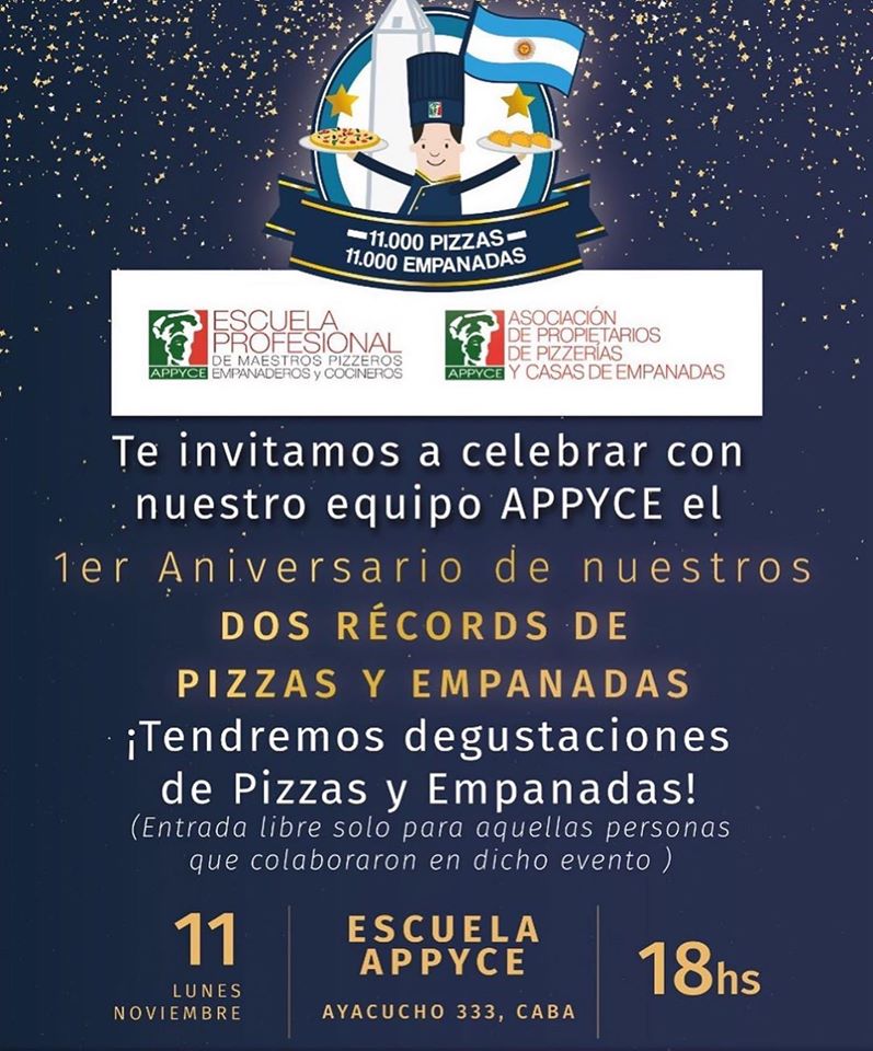 APYCE_AR's tweet photo. [⚠️Falta 1 día⚠️ ]
📣EVENTO EXCLUSIVO PARA todos aquellos que participaron del evento]
Mañana lunes 11 de noviembre! Exclusivo para todos aquellos que participaron del evento.

#escuelaappyce #argentina #escuela #gastronomia #buenosaires #appycerecords #fiesta #party https://t.co/Sfy5wYazpA